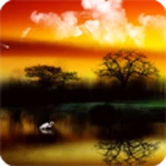 3d sunrise sunset live android application logo